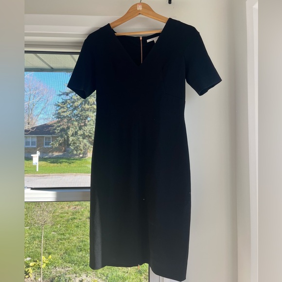 Diane Von Furstenberg Size 6 Black Dress - Picture 1 of 4